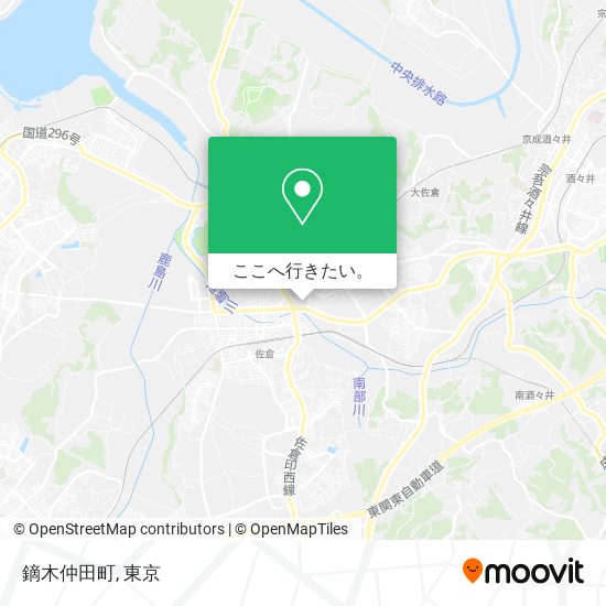 鏑木仲田町地図
