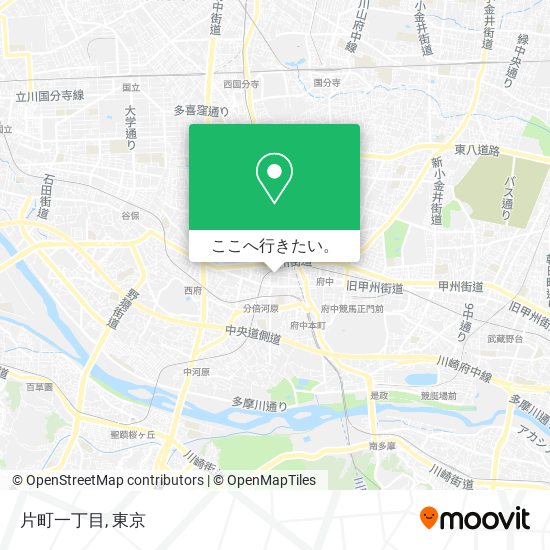 片町一丁目地図