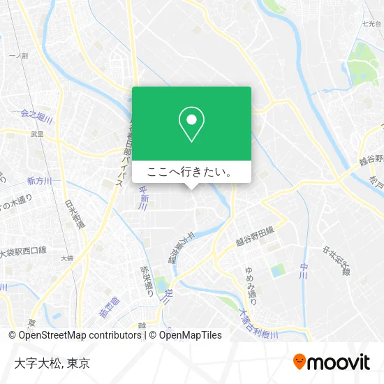 大字大松地図