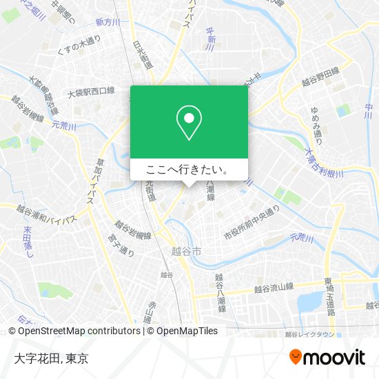 大字花田地図