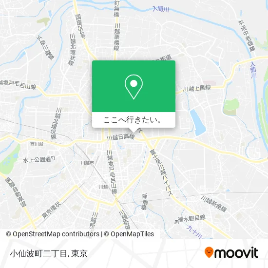 小仙波町二丁目地図