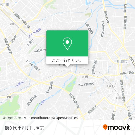 霞ケ関東四丁目地図