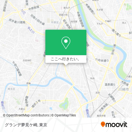 グランデ夢見ケ崎地図