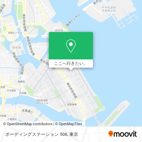ボーディングステーション 506地図