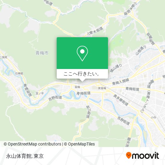 永山体育館地図