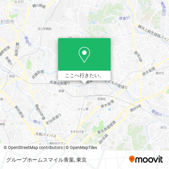 グループホームスマイル青葉地図