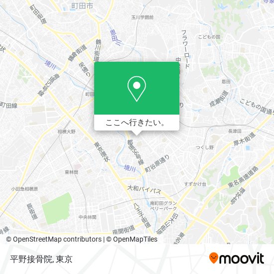 平野接骨院地図