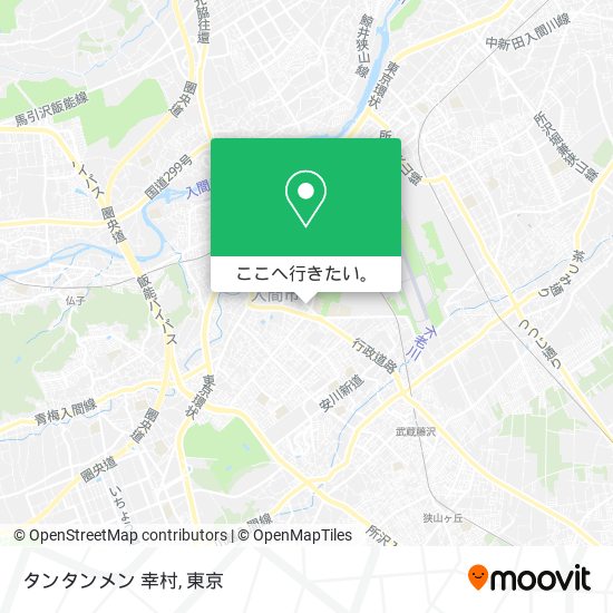 タンタンメン 幸村地図