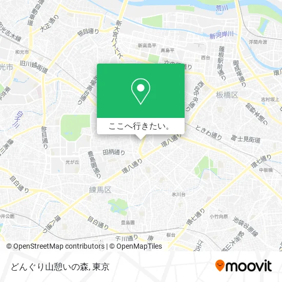 どんぐり山憩いの森地図