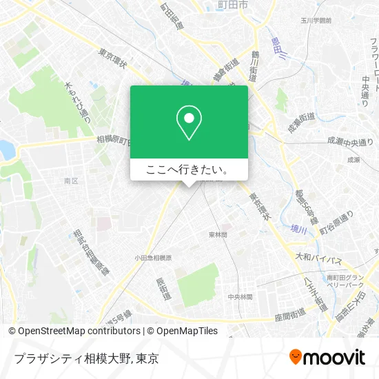 プラザシティ相模大野地図