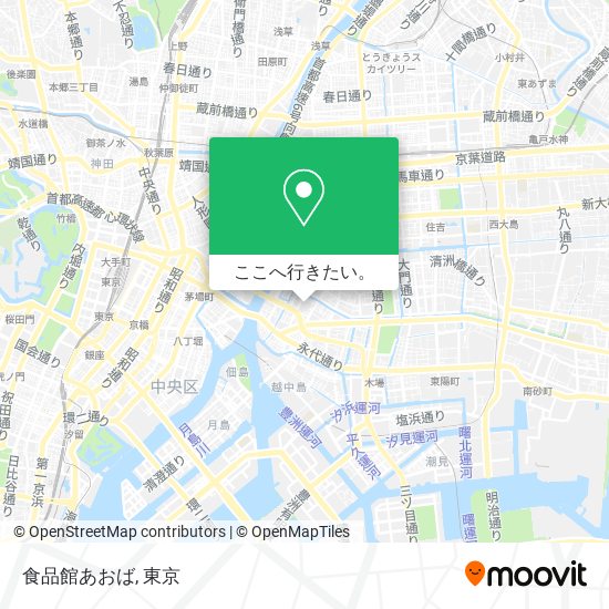 食品館あおば地図