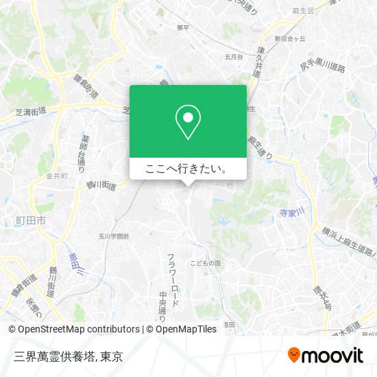 三界萬霊供養塔地図