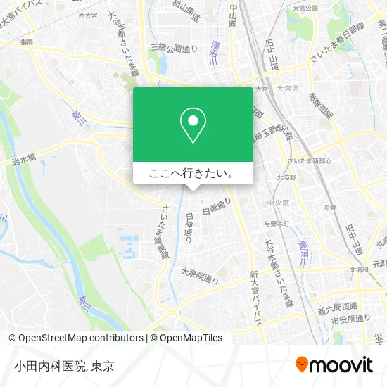 小田内科医院地図