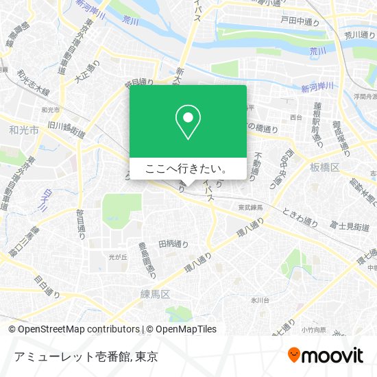 アミューレット壱番館地図