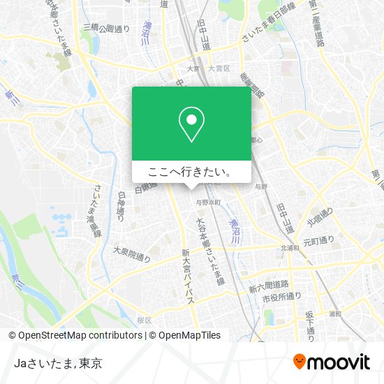 Jaさいたま地図