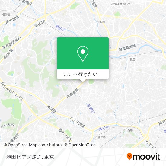 池田ピアノ運送地図