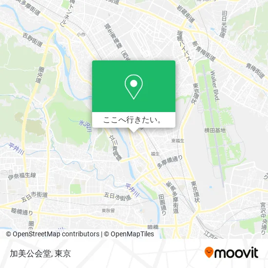 加美公会堂地図