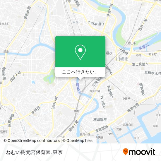 ねむの樹元宮保育園地図