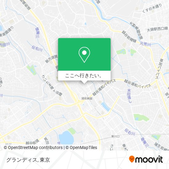 グランディス地図