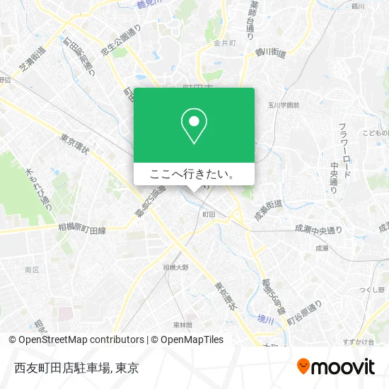 西友町田店駐車場地図