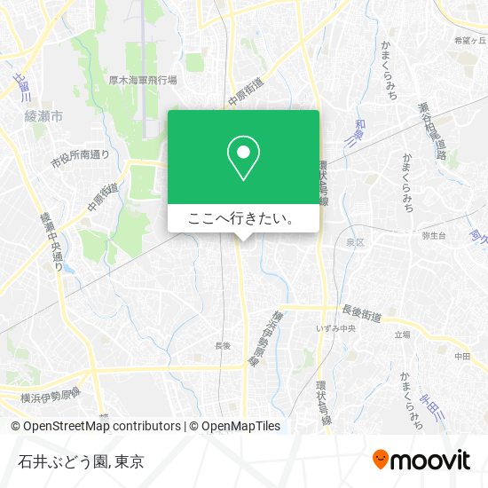 石井ぶどう園地図