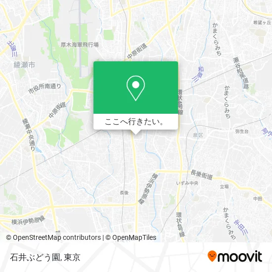 石井ぶどう園地図