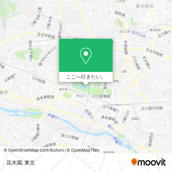 花木園地図