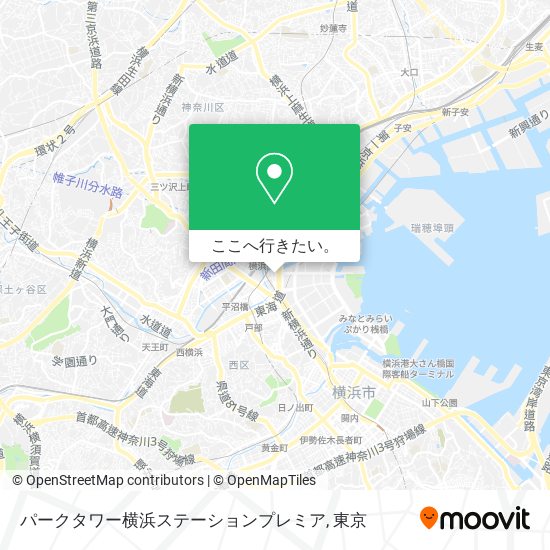 パークタワー横浜ステーションプレミア地図