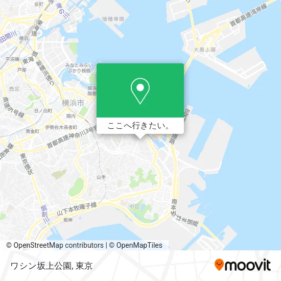 ワシン坂上公園地図