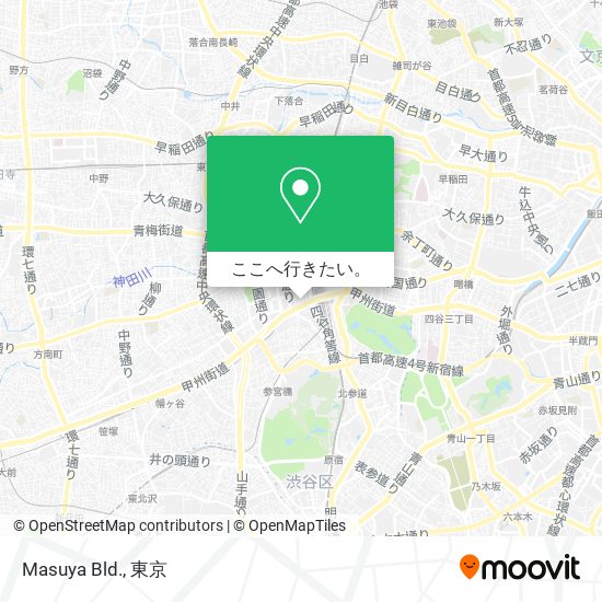 Masuya Bld.地図