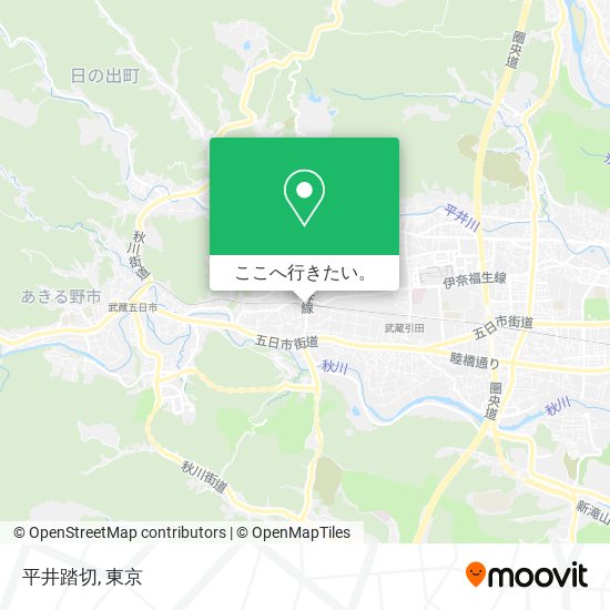 平井踏切地図