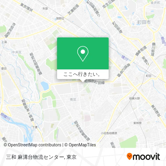 三和 麻溝台物流センター地図