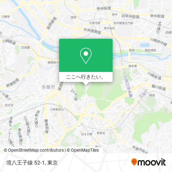 境八王子線 52-1地図