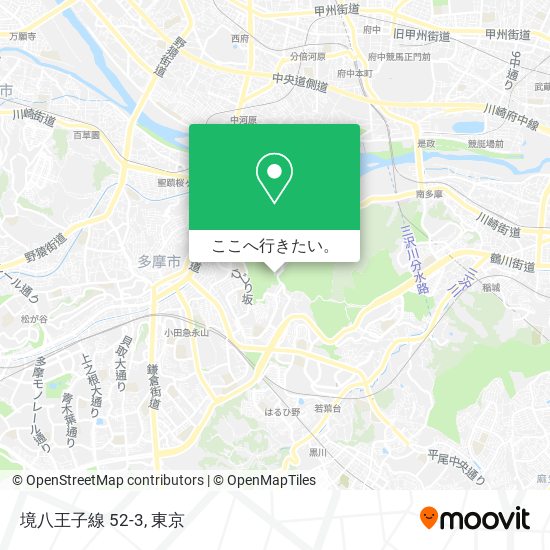 境八王子線 52-3地図