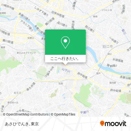 あさひでんき地図