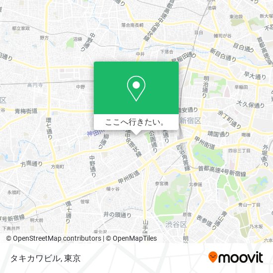 タキカワビル地図