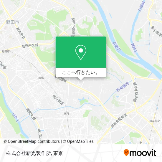 株式会社新光製作所地図