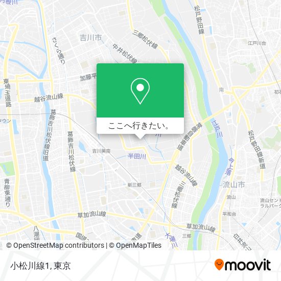 小松川線1地図
