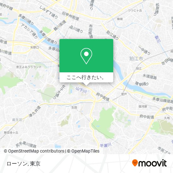 ローソン地図