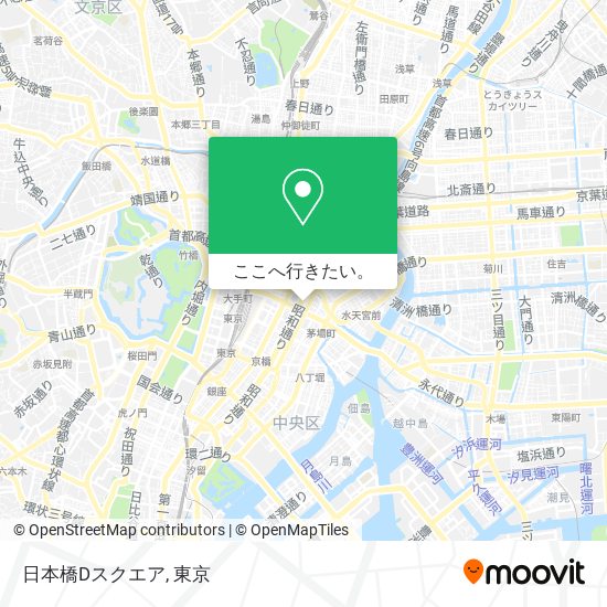 日本橋Dスクエア地図