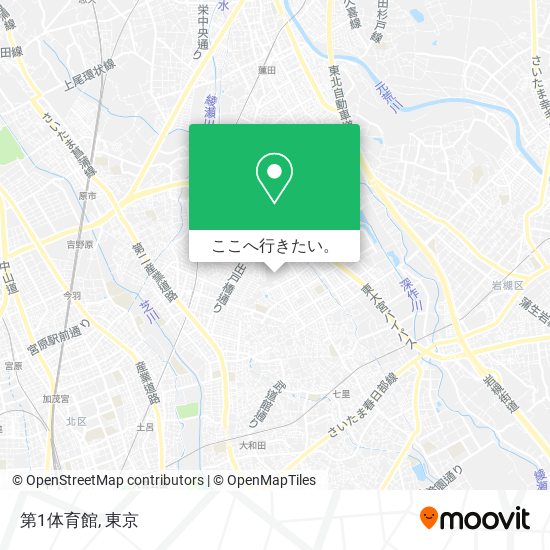 第1体育館地図