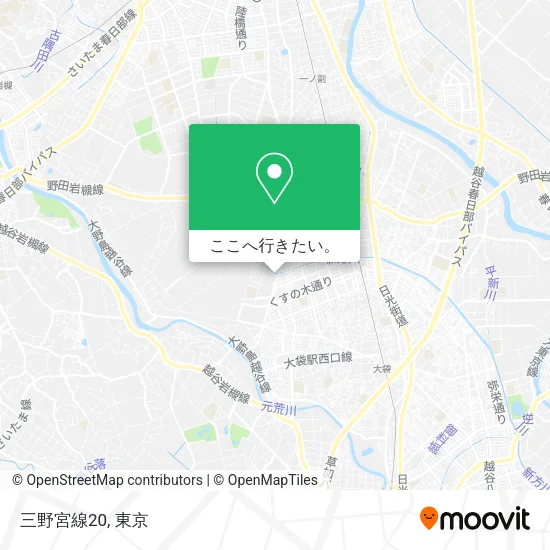 三野宮線20地図