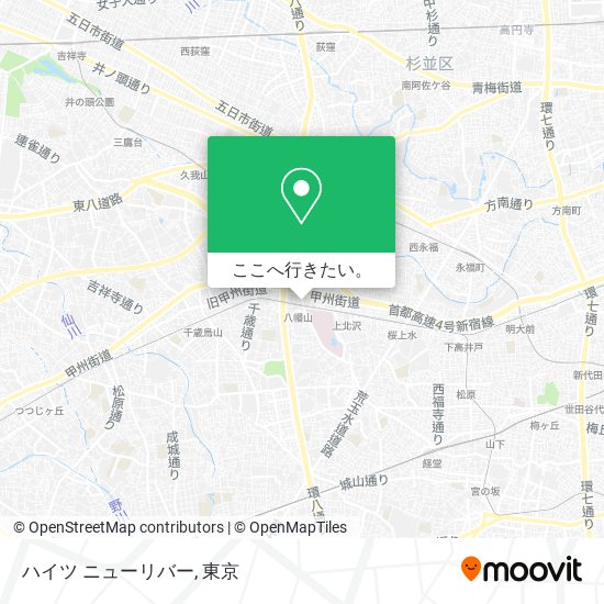 ハイツ ニューリバー地図