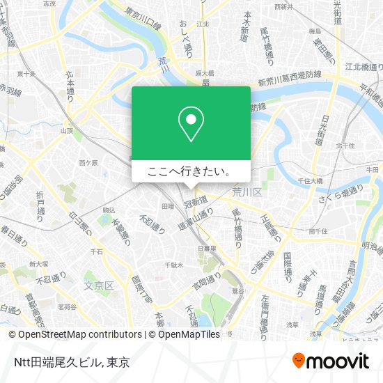 Ntt田端尾久ビル地図