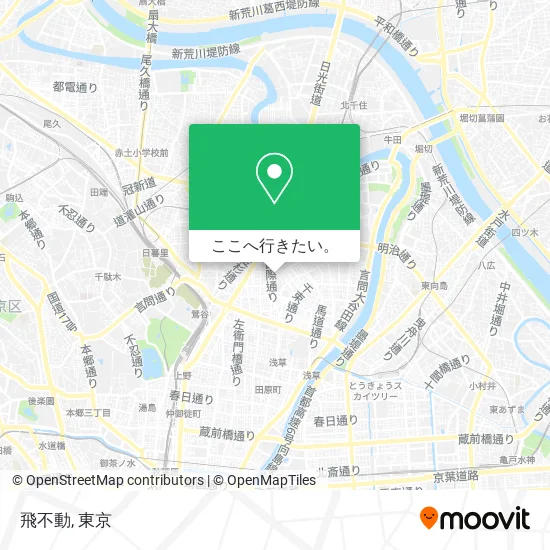 飛不動地図