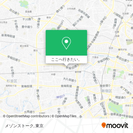 メゾンストーク地図