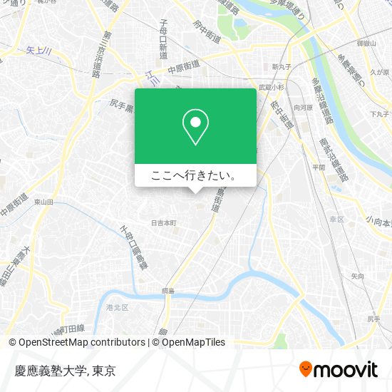 慶應義塾大学地図