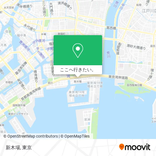 新木場地図