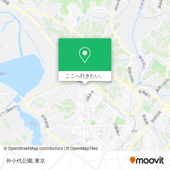 外小代公園地図