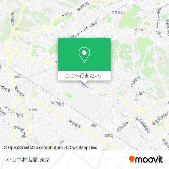 小山中村広場地図